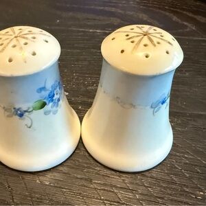 Floral Ceramic Salt and Pepper Shakers